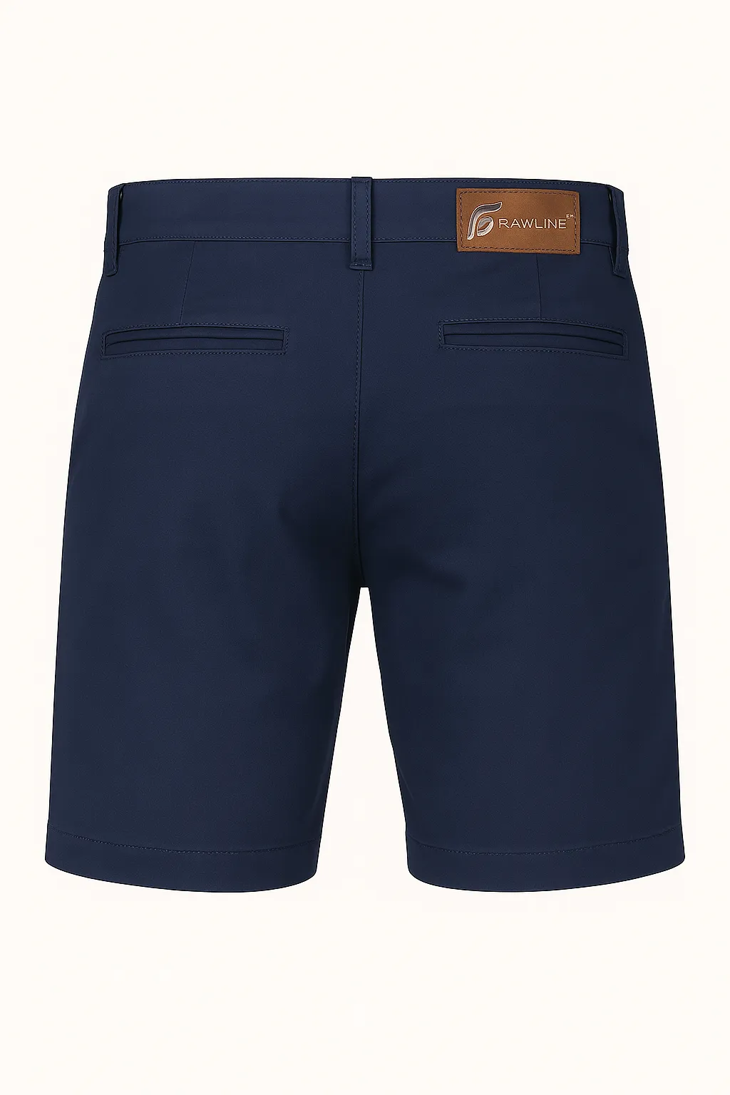 Navy Blue Linen Shorts