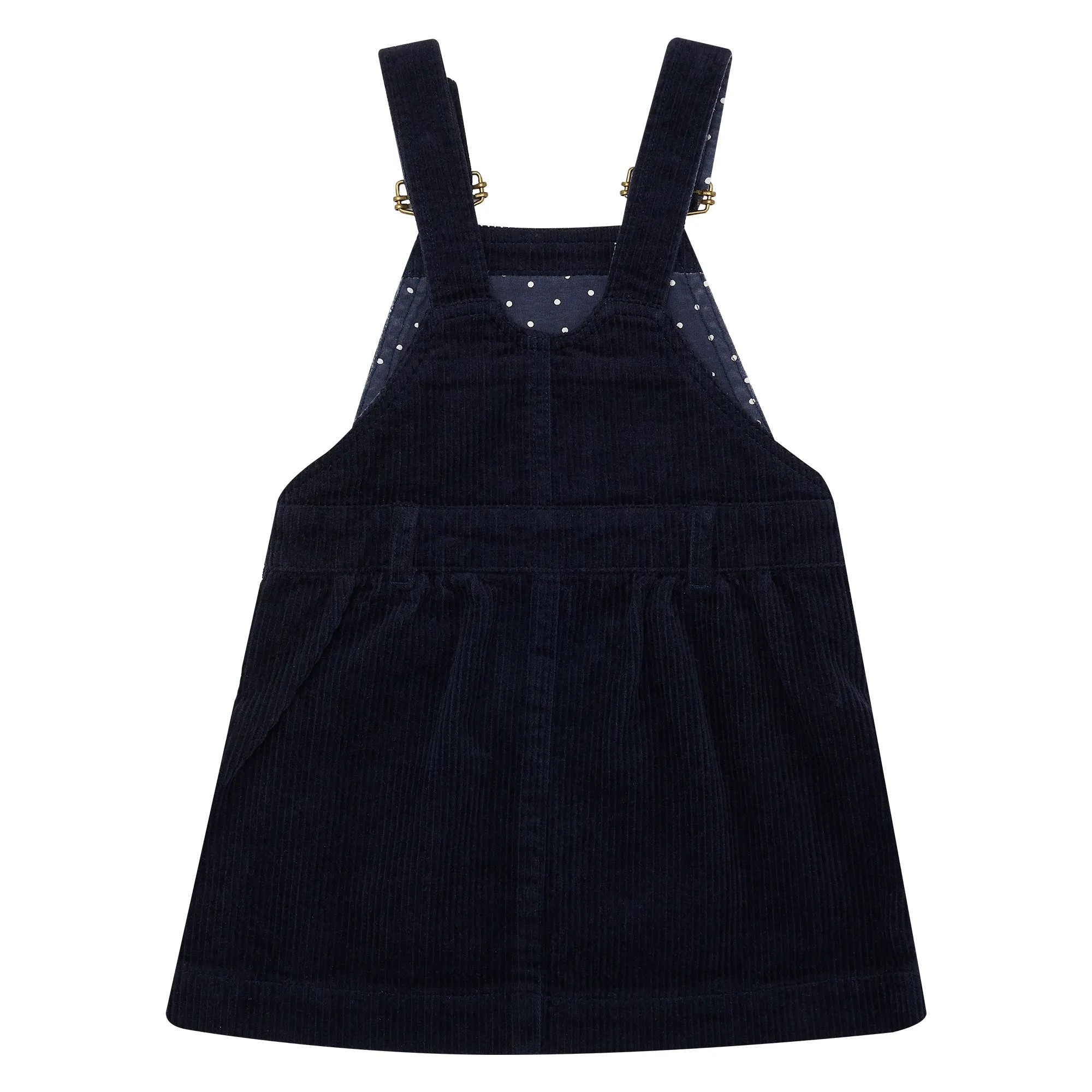 Navy Corduroy Dress