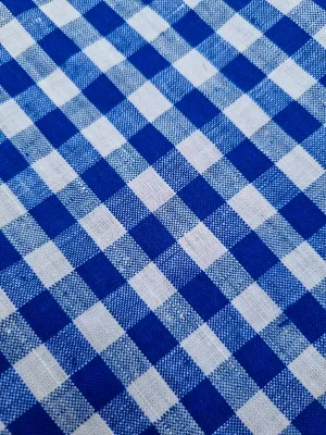 Nehru jacket - linen check