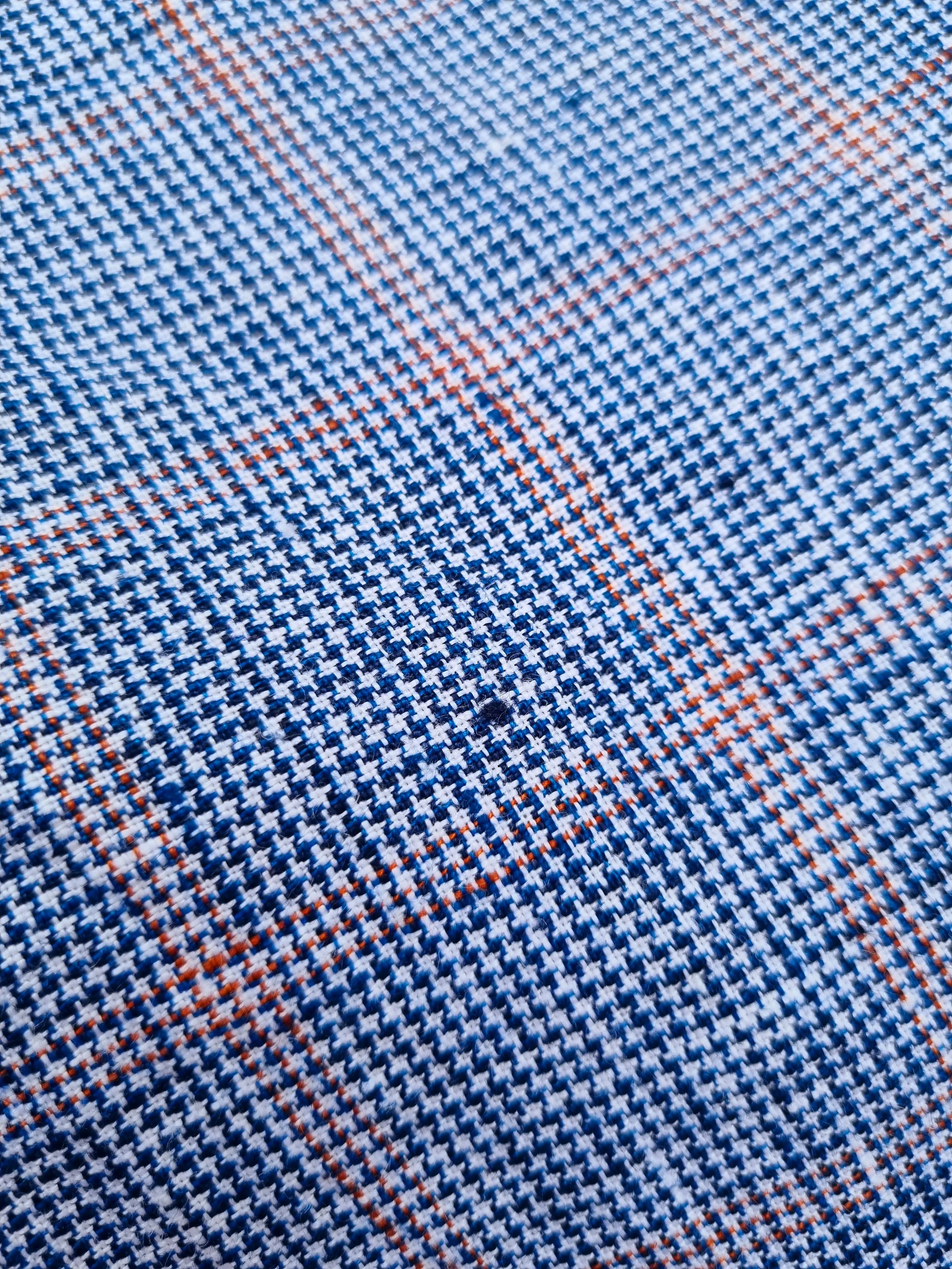 Nehru jacket - linen check