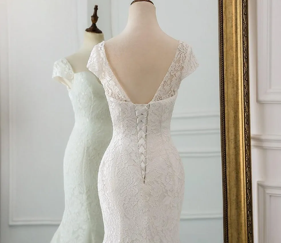 New style cap sleeve style lace