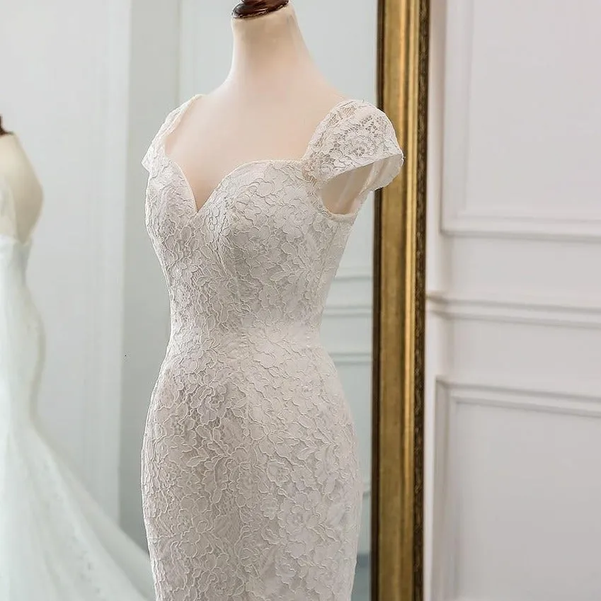 New style cap sleeve style lace