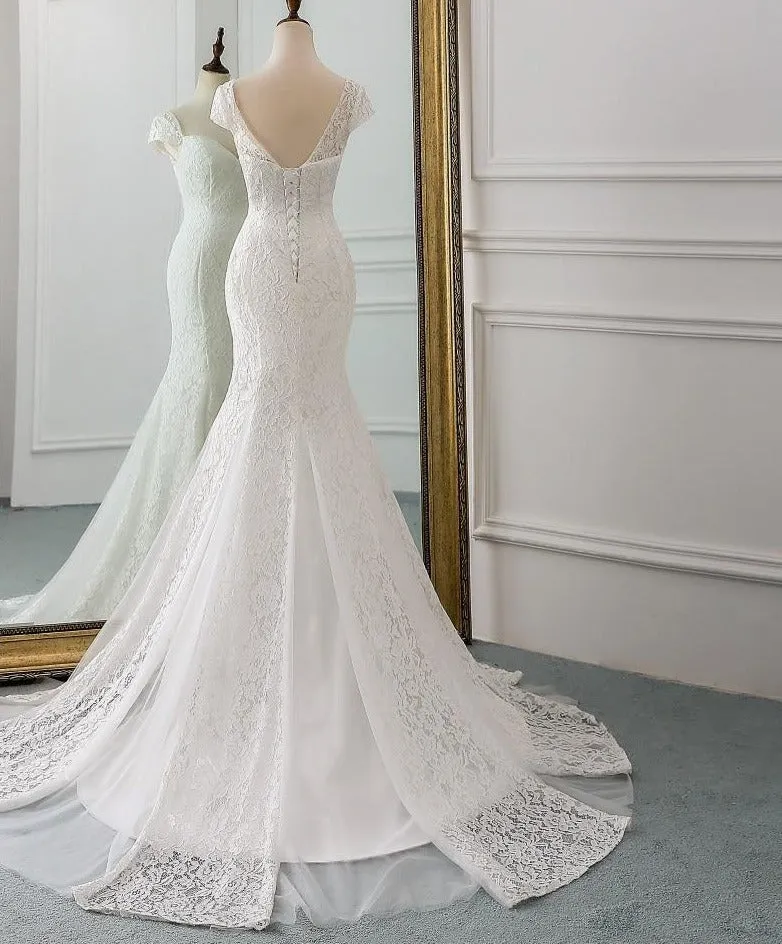 New style cap sleeve style lace