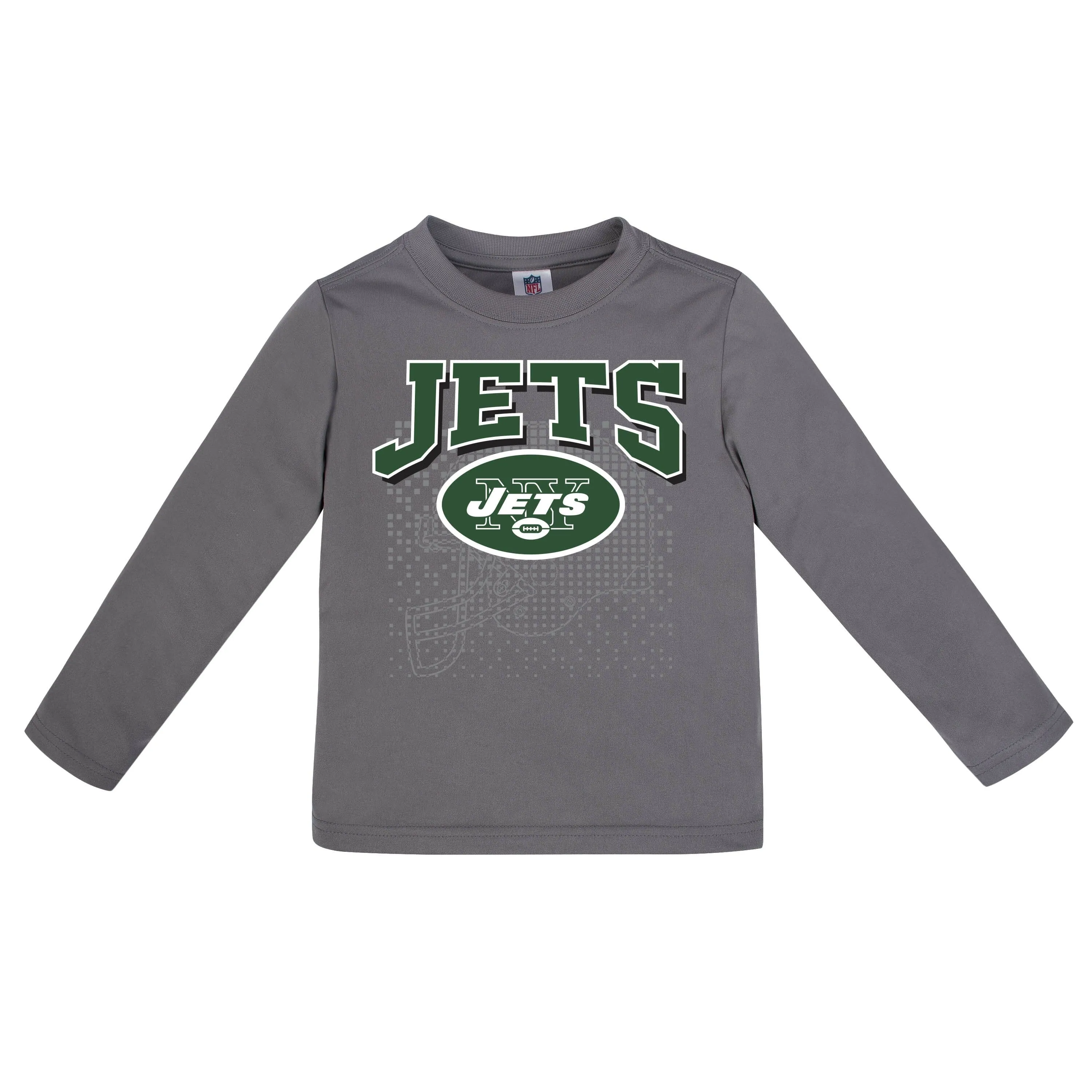 New York Jets Boys Long Sleeve Tee Shirt