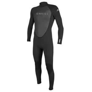 O'Neill Reactor-2 3/2mm Back Zip Summer Wetsuit  - Black/Black