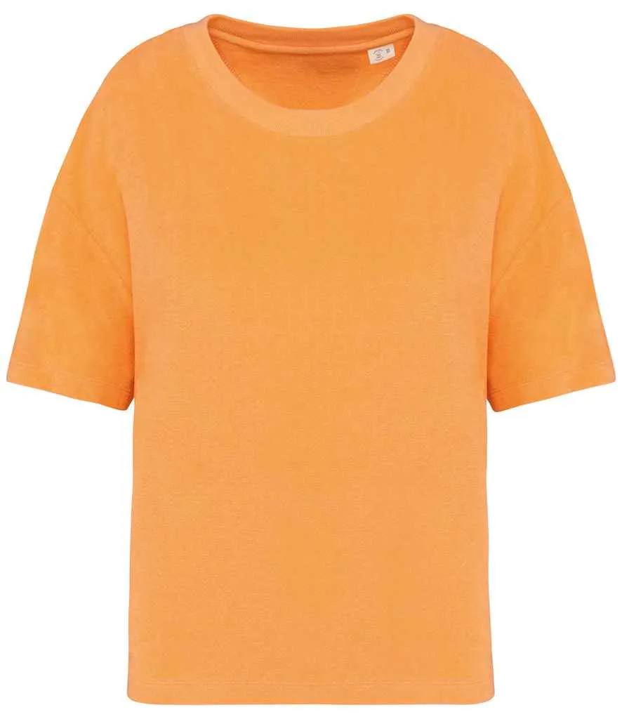 Organic Towel-Feel T-shirt: Womens