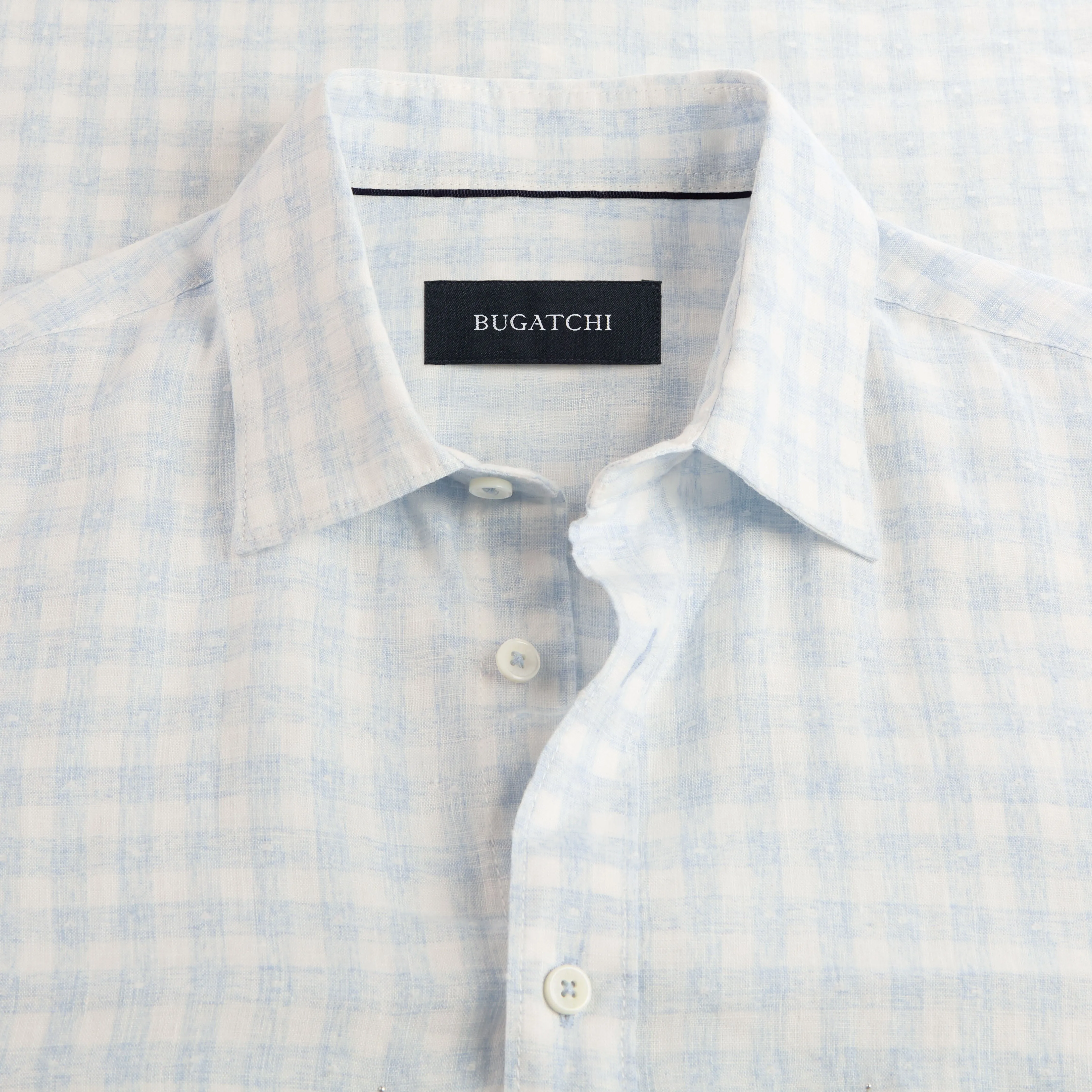 Orson Gingham Check Short Sleeve Shirt