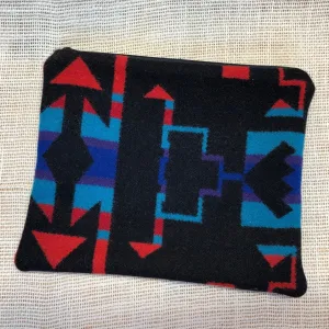 Pendleton Wool Zipper Pouch 9x7"