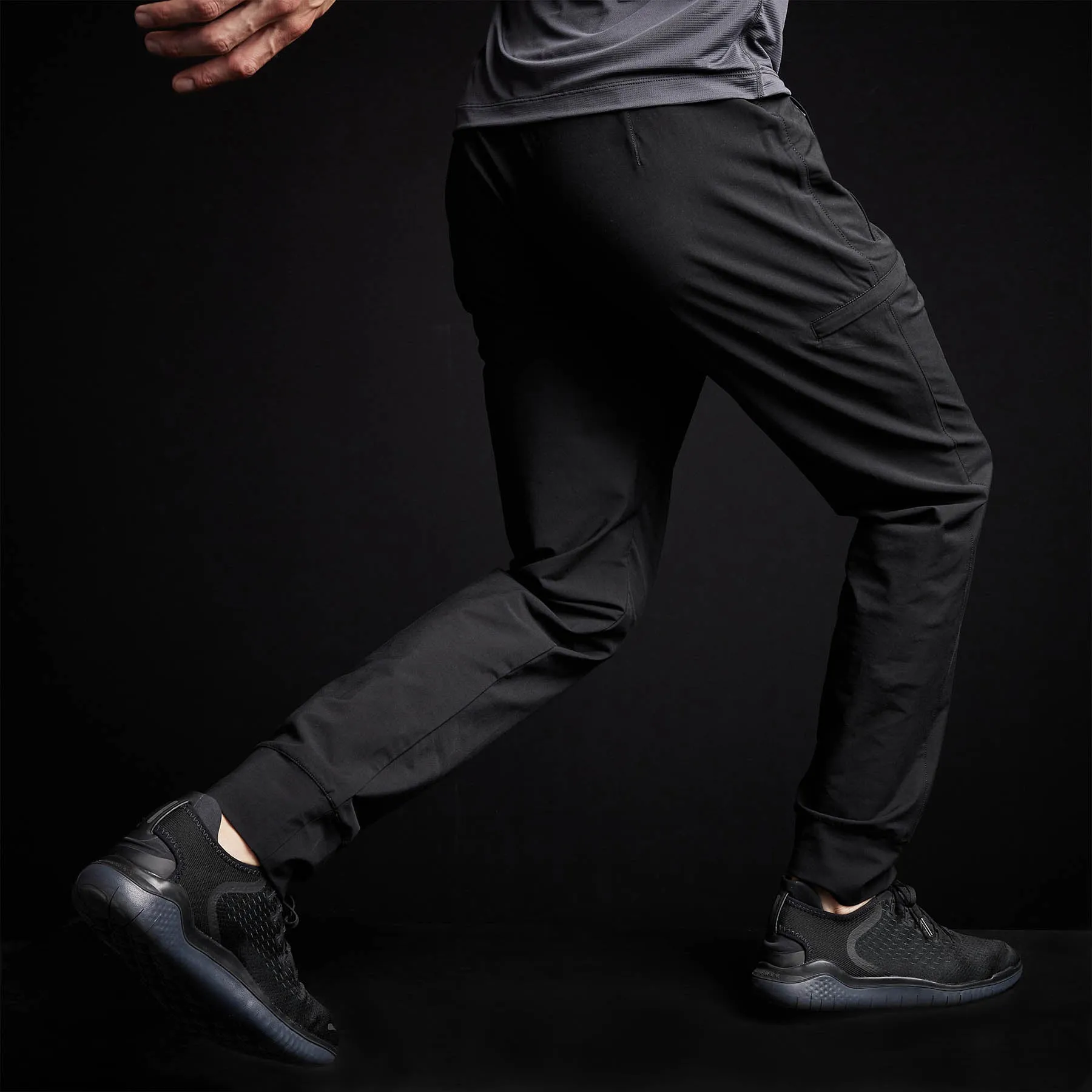 Performance Cotton Pant - Black