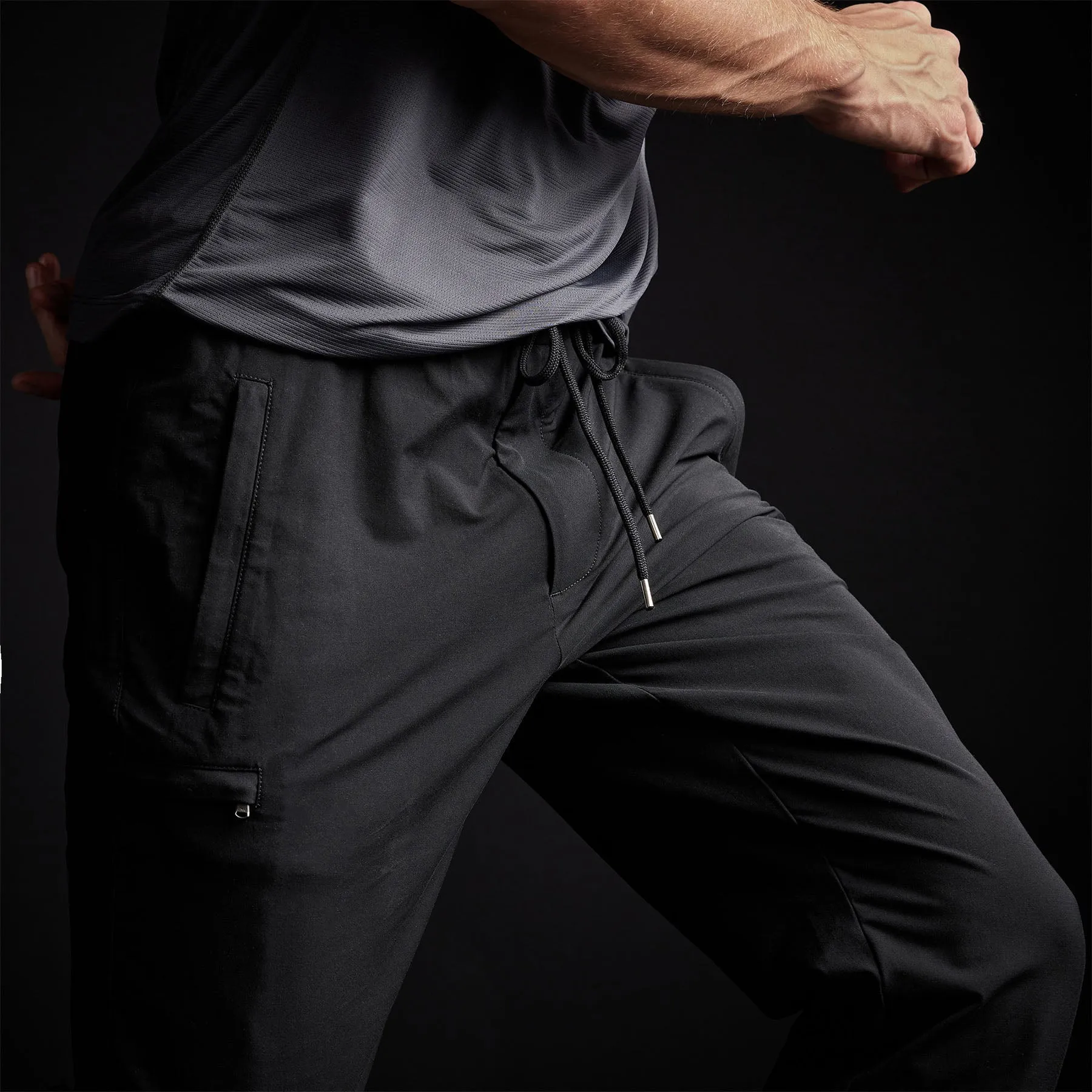 Performance Cotton Pant - Black
