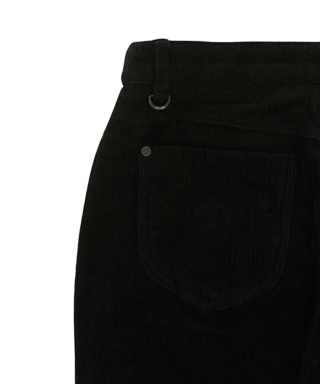 PIV'VEE Classic Corduroy Trousers - Ebony Black