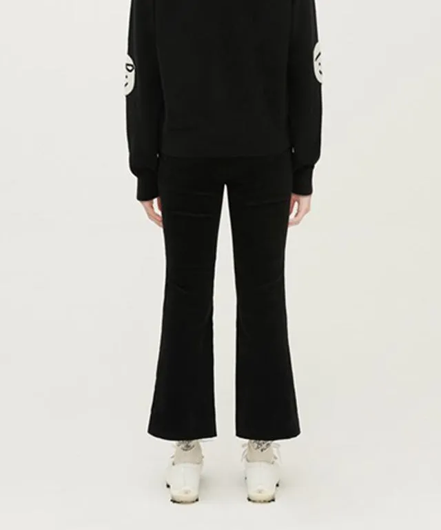PIV'VEE Classic Corduroy Trousers - Ebony Black