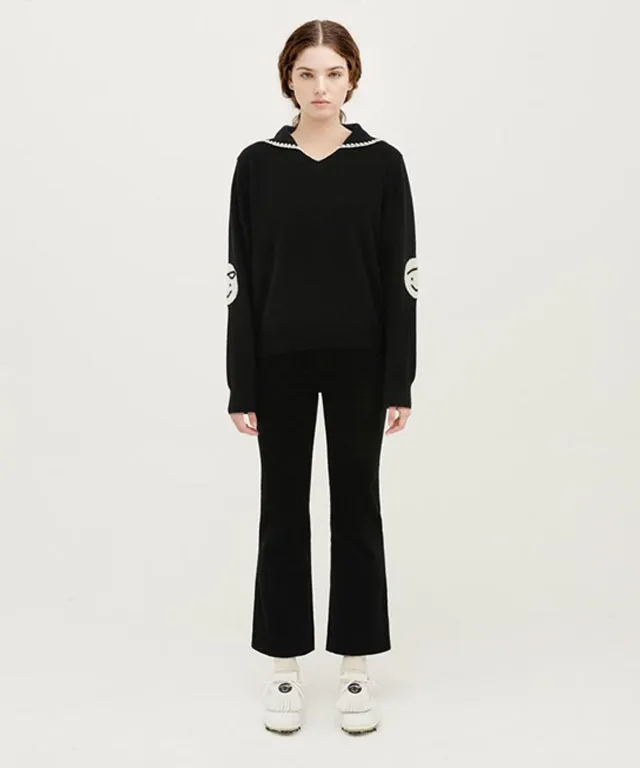 PIV'VEE Classic Corduroy Trousers - Ebony Black