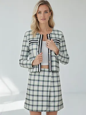 Plaid Lady Jacket