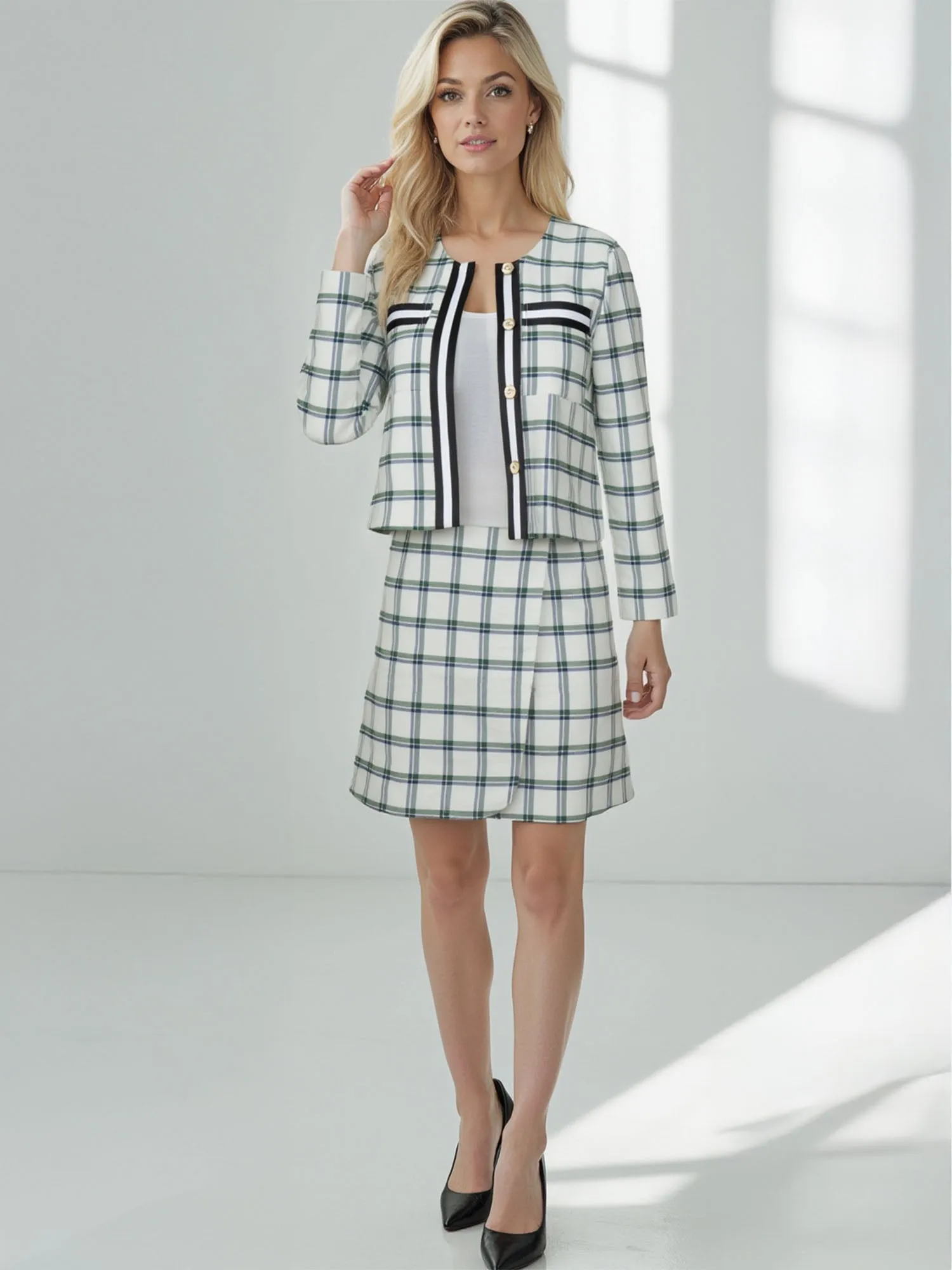 Plaid Lady Jacket