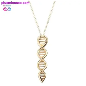 PlusMinus Science Jewelry DNA Molecule Necklace