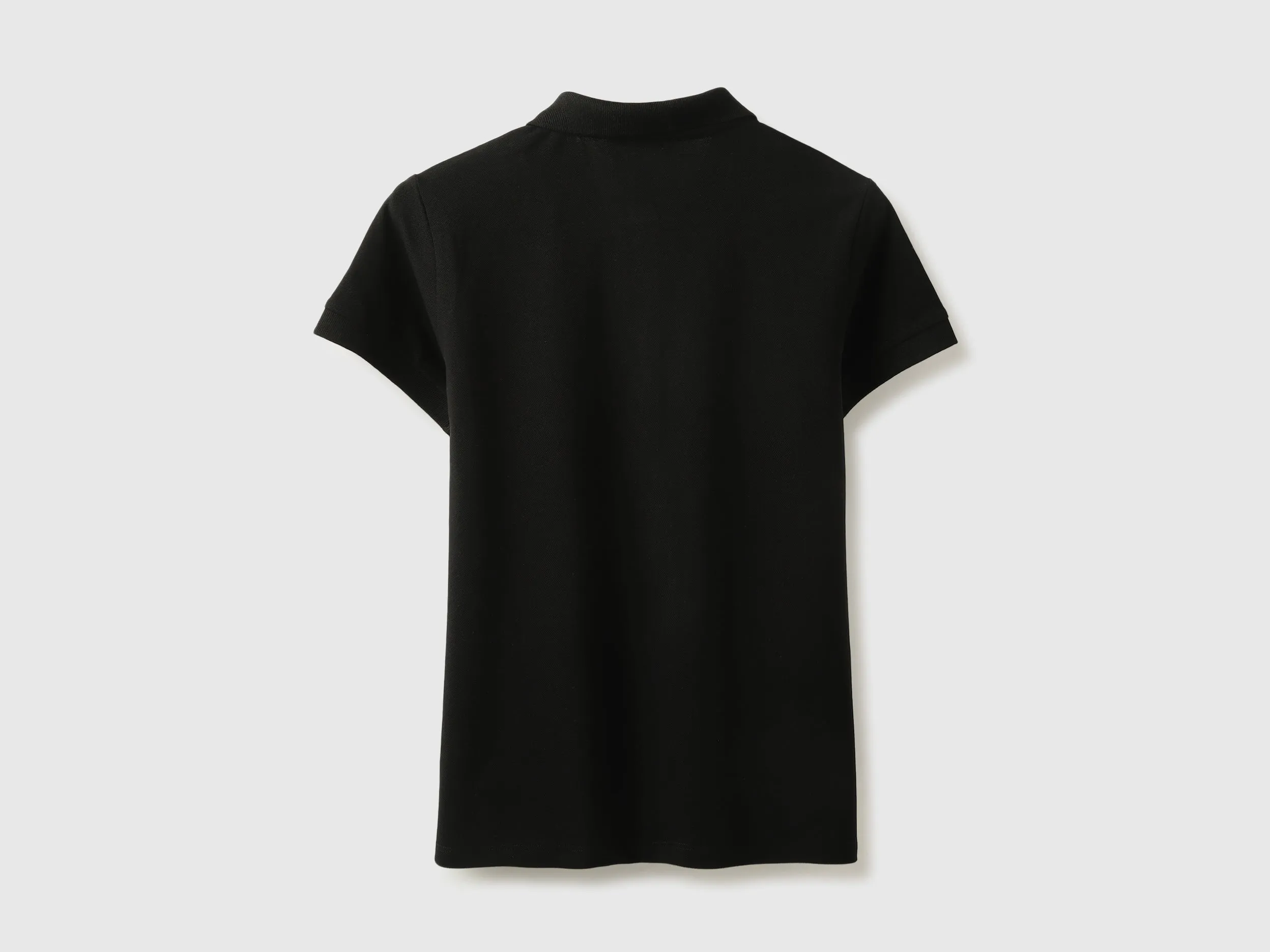 Polo Neck Solid T-Shirt