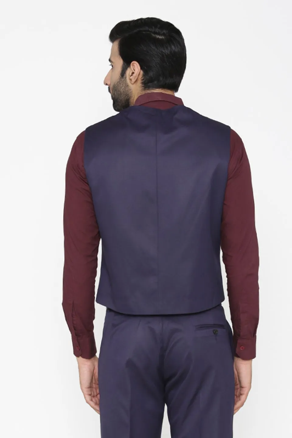Polyester Cotton Blue Jacket