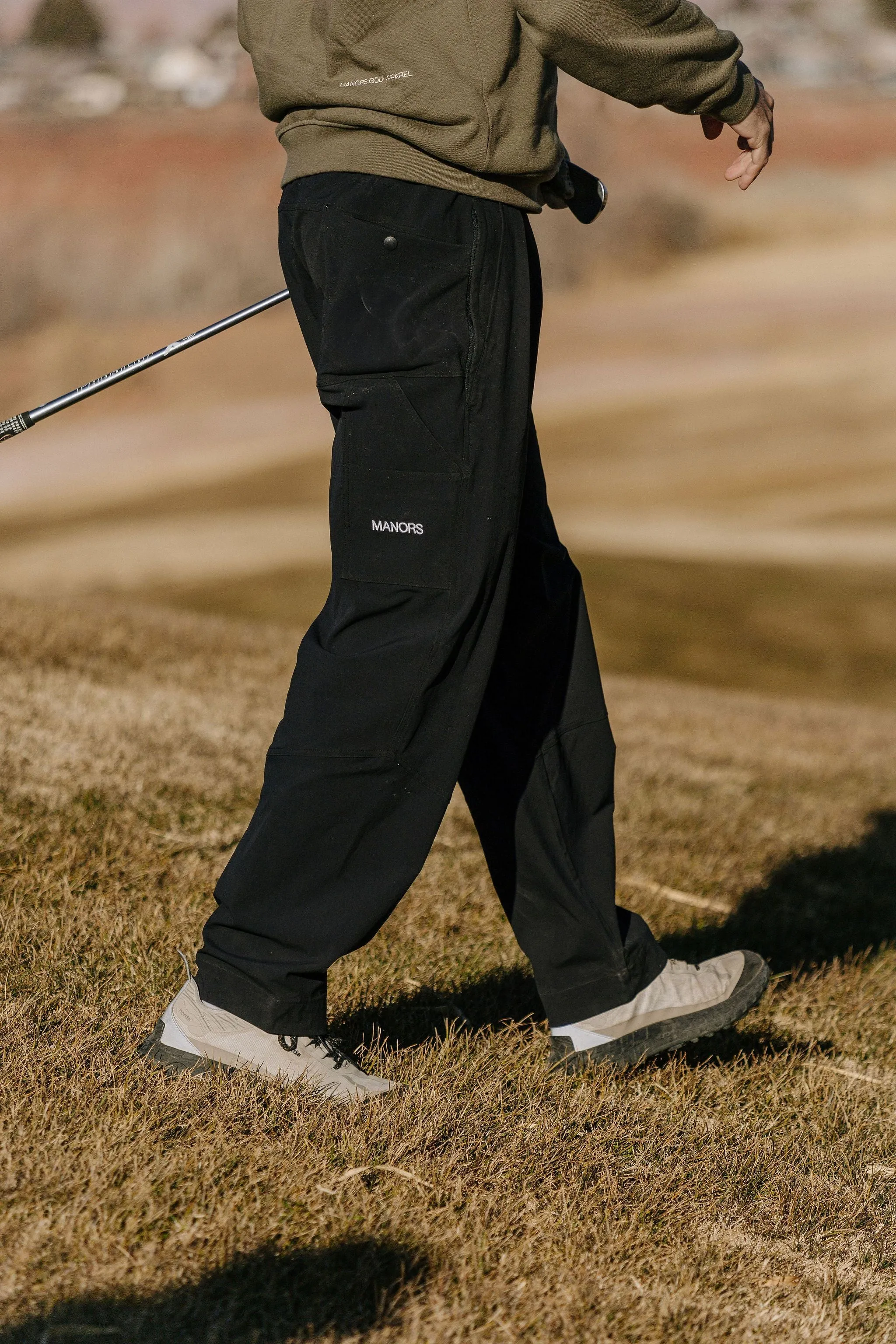 Recycled Greenskeeper Trousers - Black