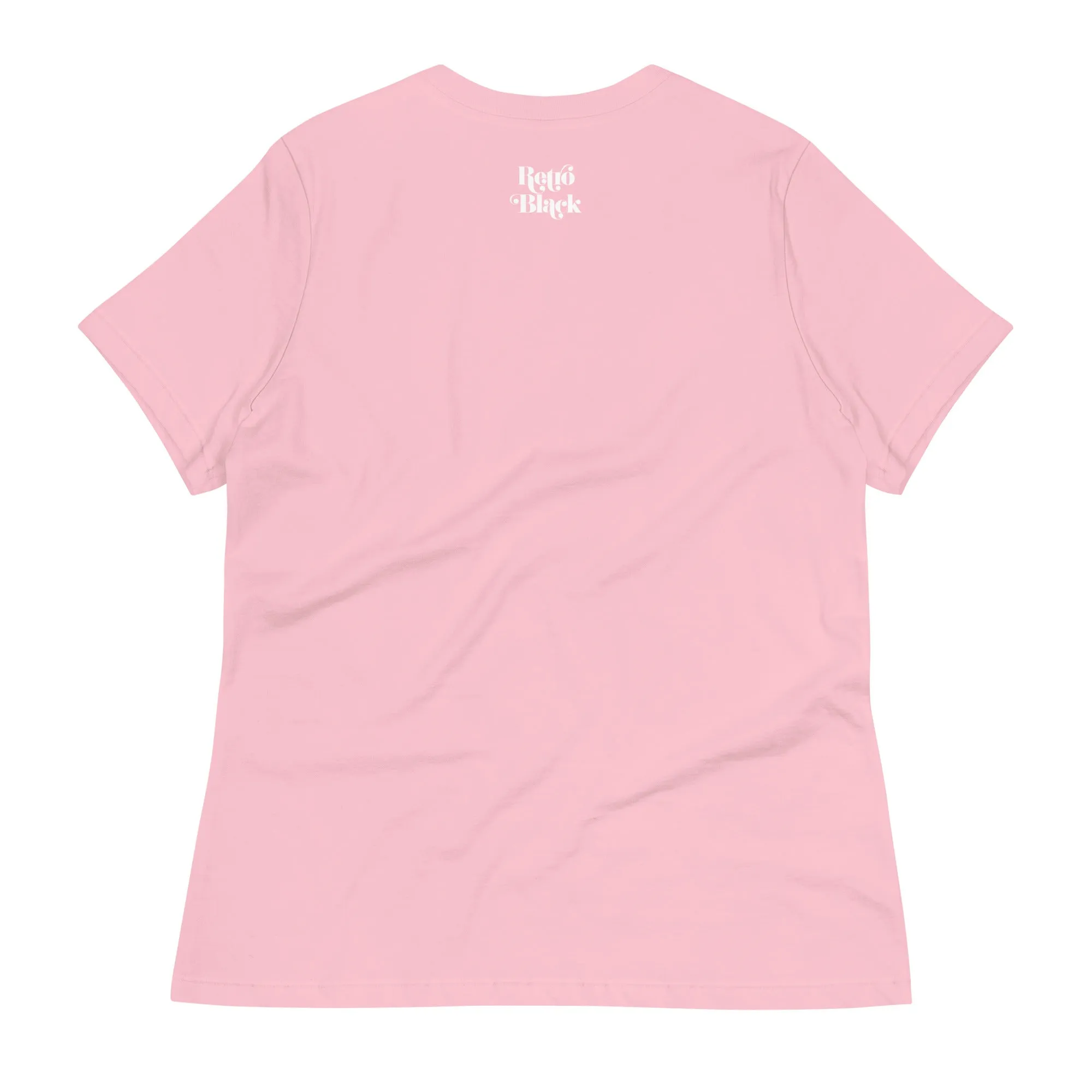 Retro Black Be Careful Who You Call Your Friends Women's Relaxed T-Shirt