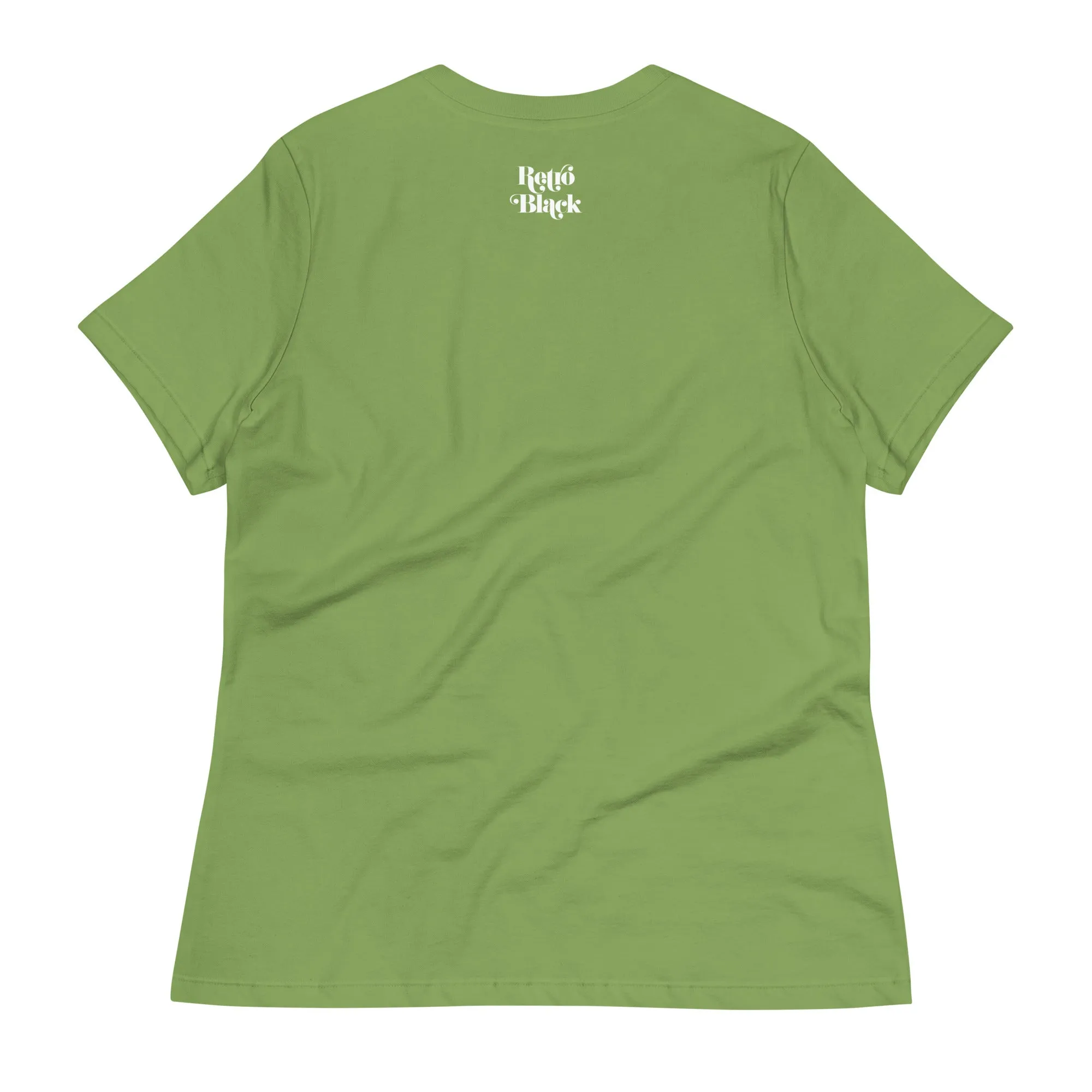 Retro Black Be Careful Who You Call Your Friends Women's Relaxed T-Shirt