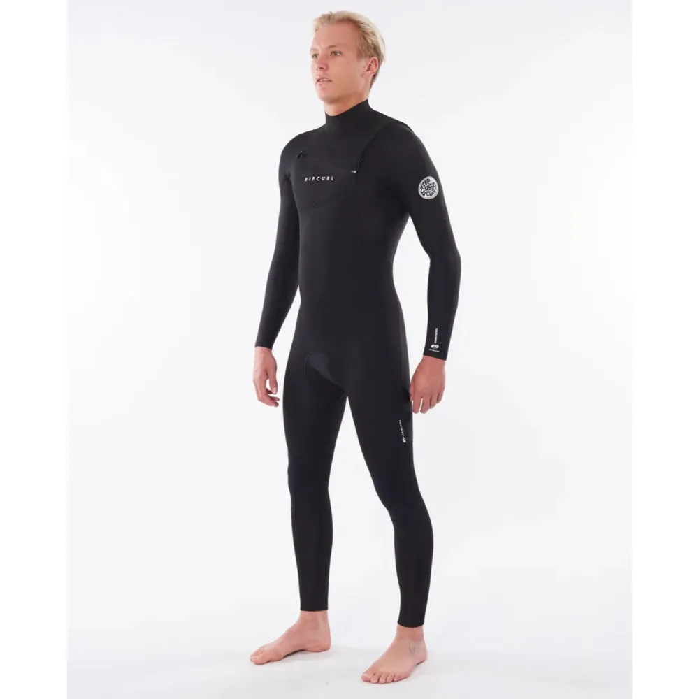 RIP CURL DAWN PATROL 3/2 CHEST ZIP BLACK