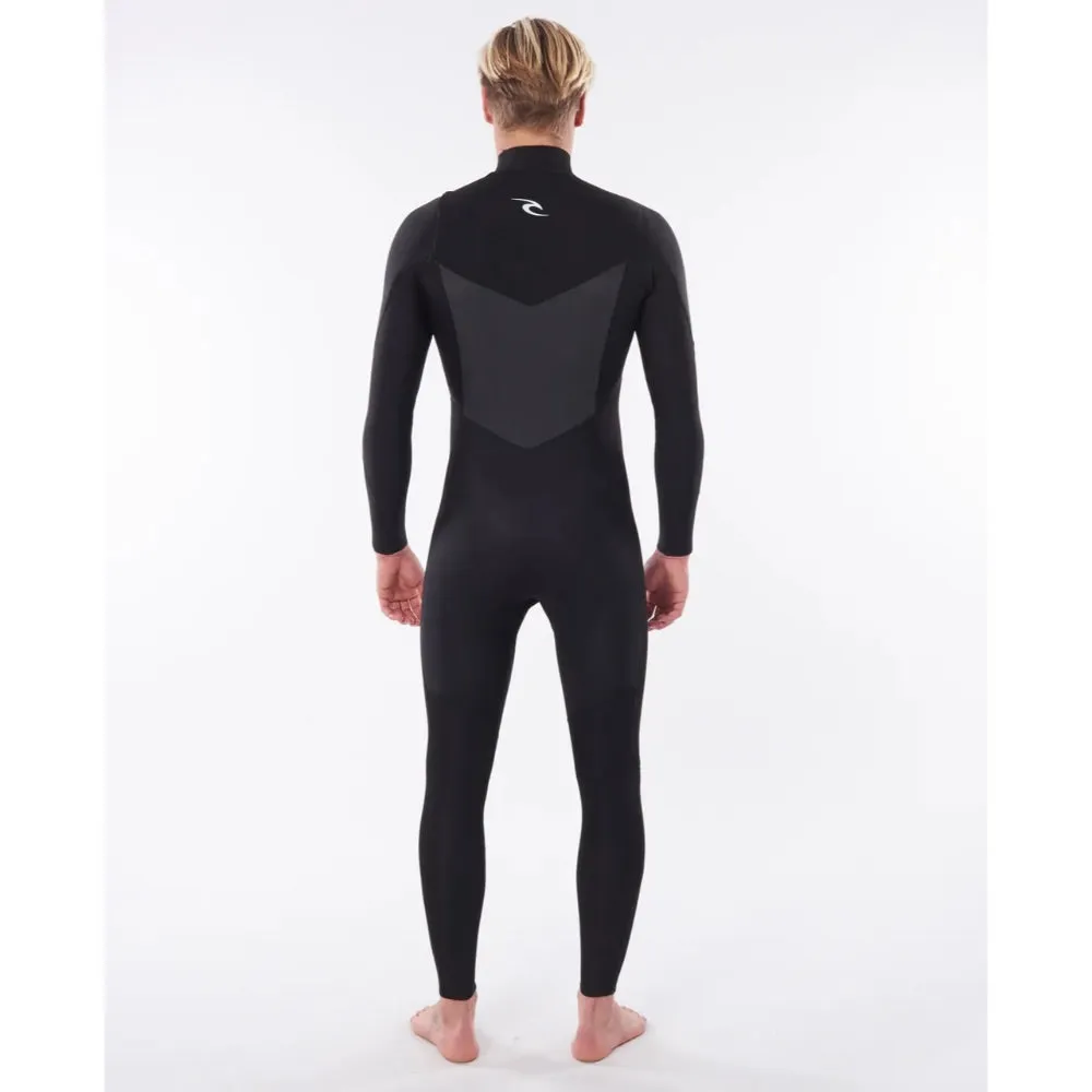RIP CURL DAWN PATROL 3/2 CHEST ZIP BLACK