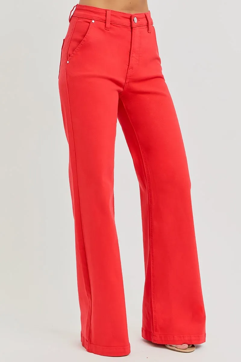 Risen | Tummy Control High Rise Wide Pants