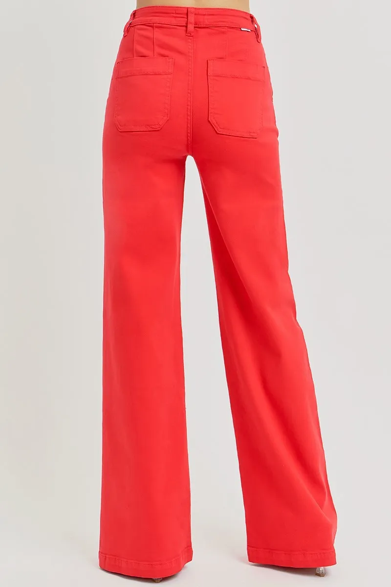 Risen | Tummy Control High Rise Wide Pants