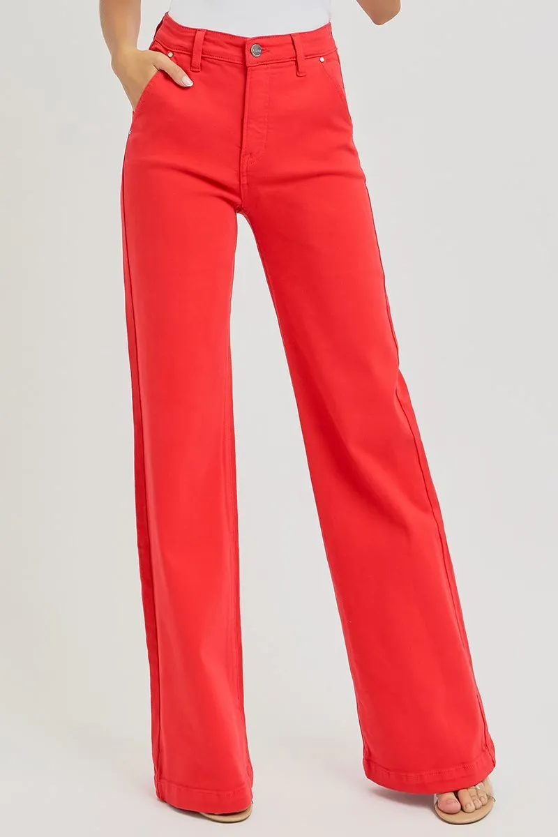 Risen | Tummy Control High Rise Wide Pants