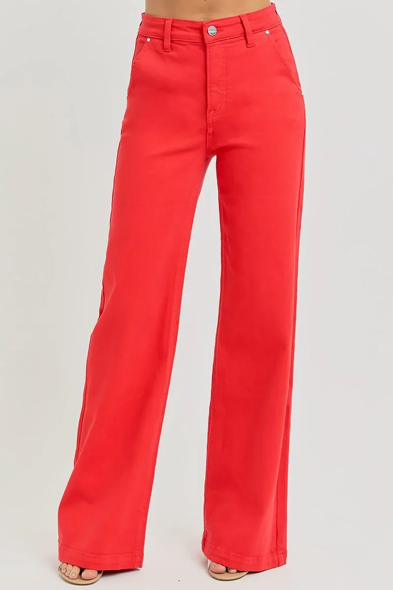 Risen | Tummy Control High Rise Wide Pants