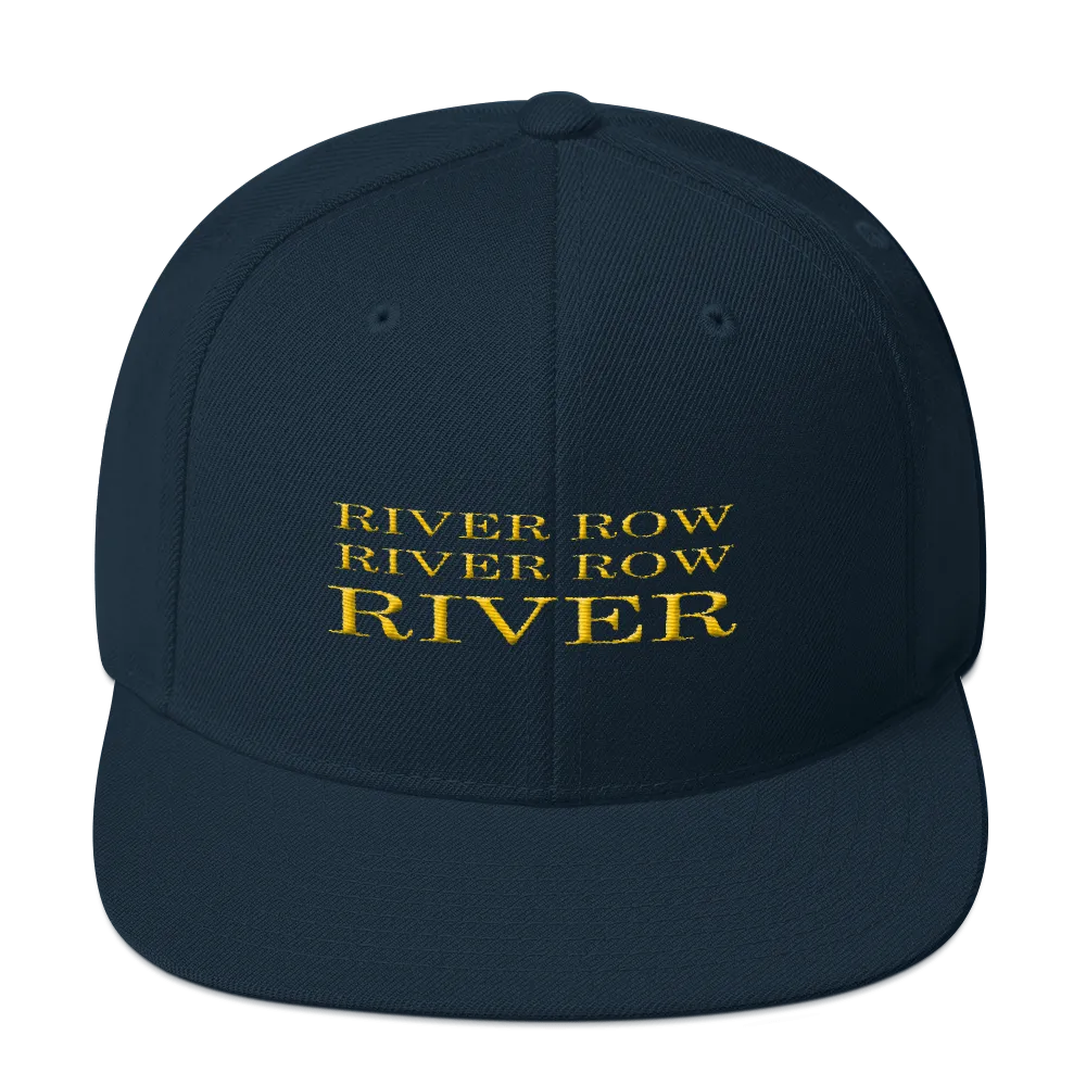 River Row 3-Row Snapback