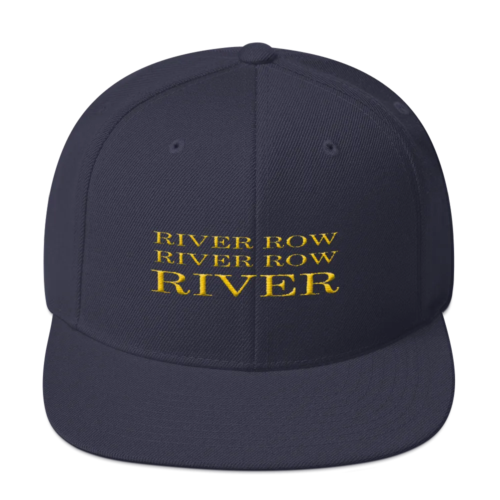 River Row 3-Row Snapback
