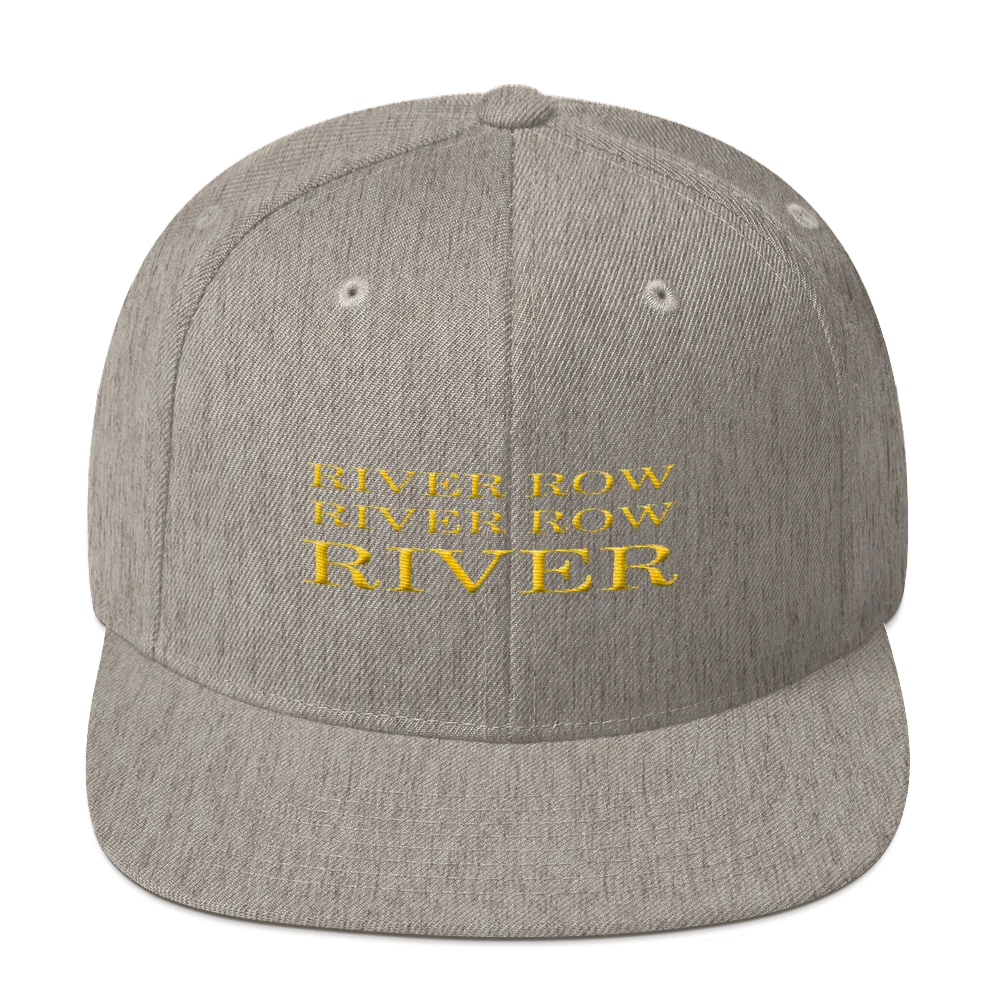 River Row 3-Row Snapback