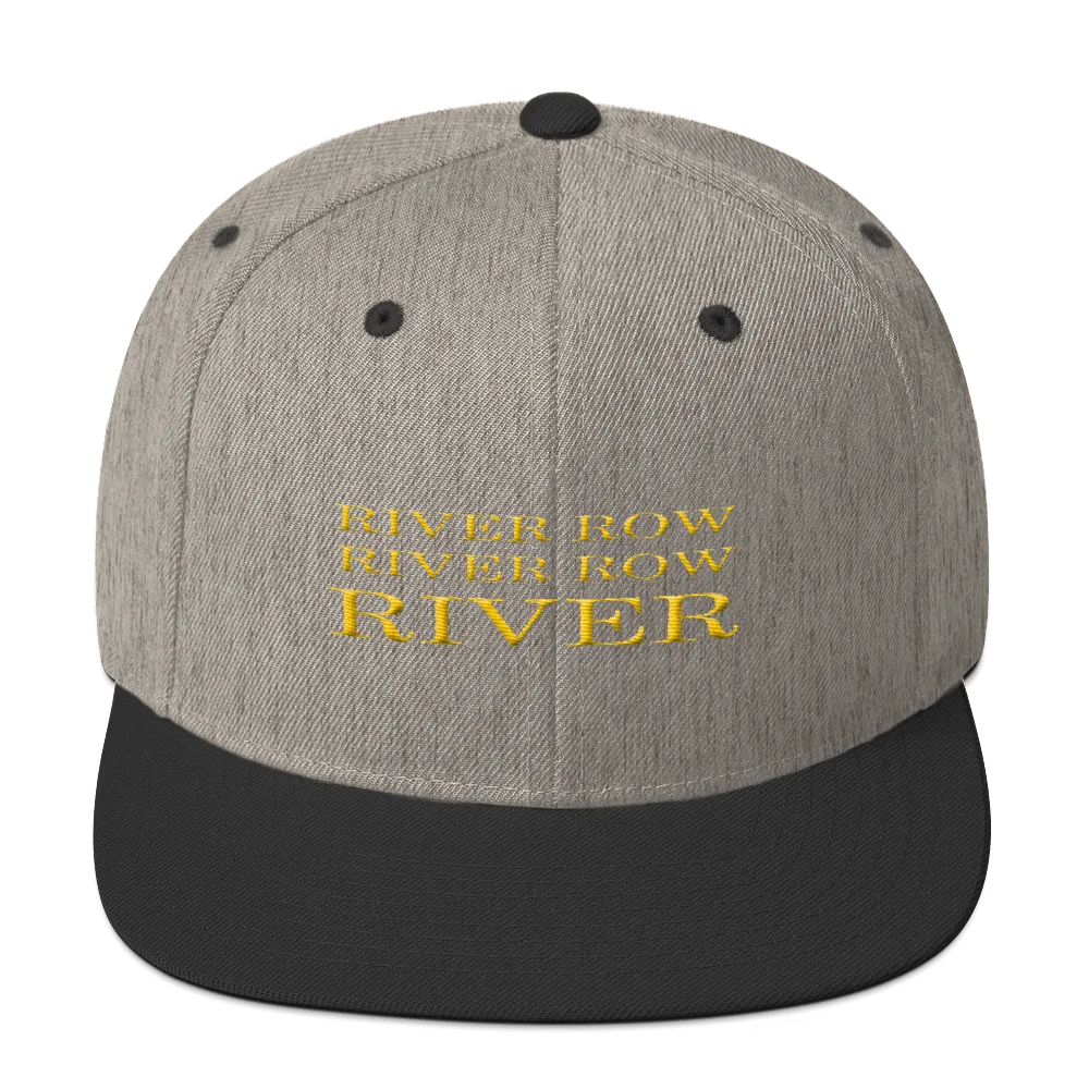 River Row 3-Row Snapback