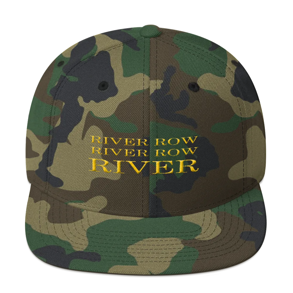 River Row 3-Row Snapback