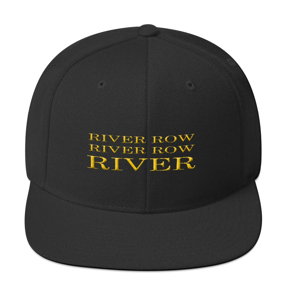 River Row 3-Row Snapback