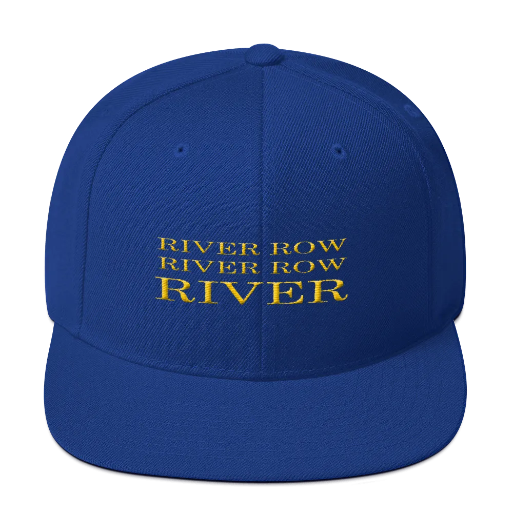 River Row 3-Row Snapback
