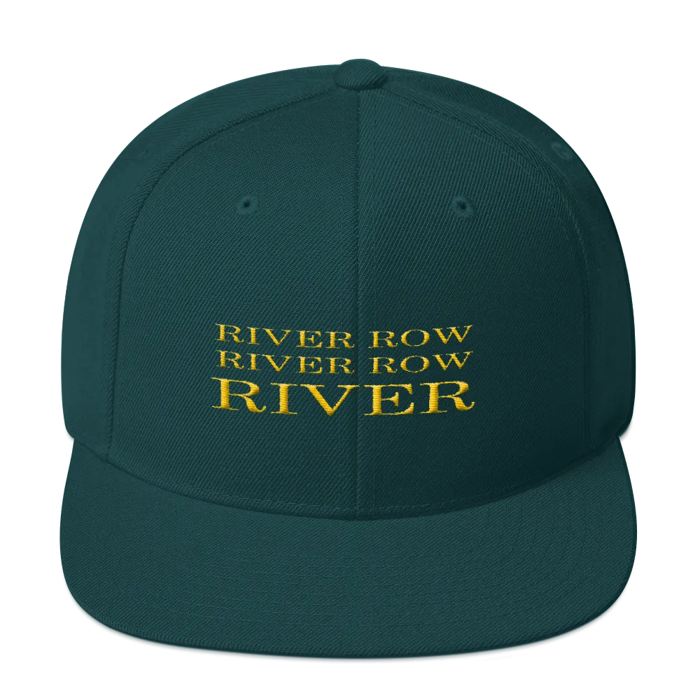 River Row 3-Row Snapback