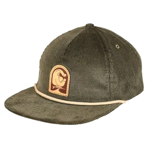 Seaside Hemp Corduroy Strapback | Green