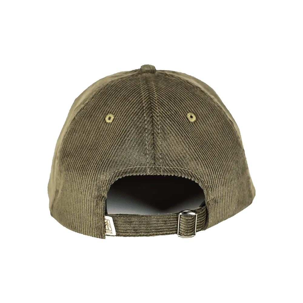 Seaside Hemp Corduroy Strapback | Green