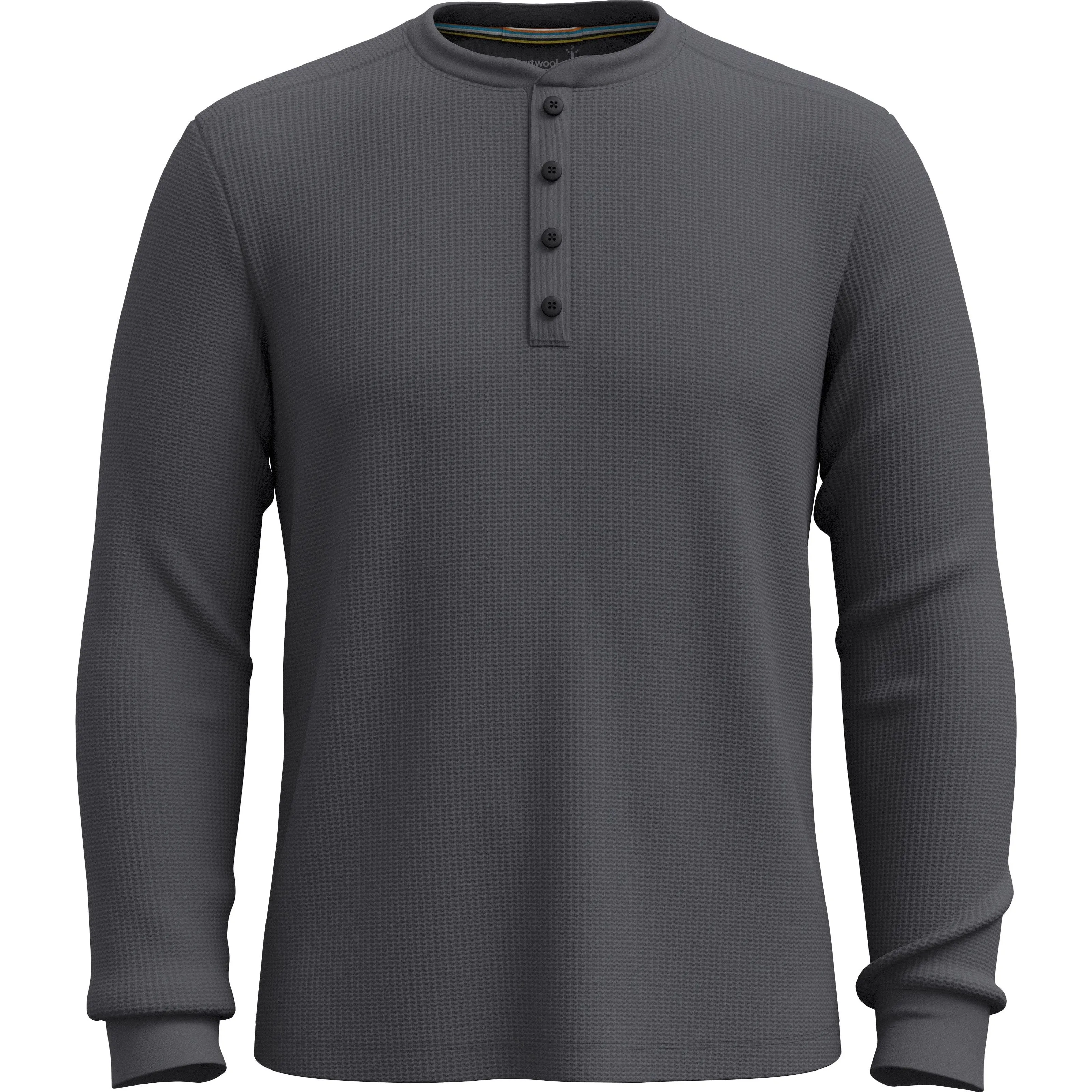 Smartwool Mens Waffle Long Sleeve Henley