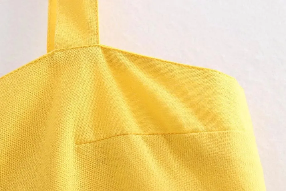 Solid Button-Up Tank Top