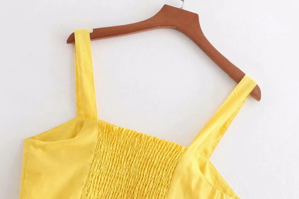 Solid Button-Up Tank Top