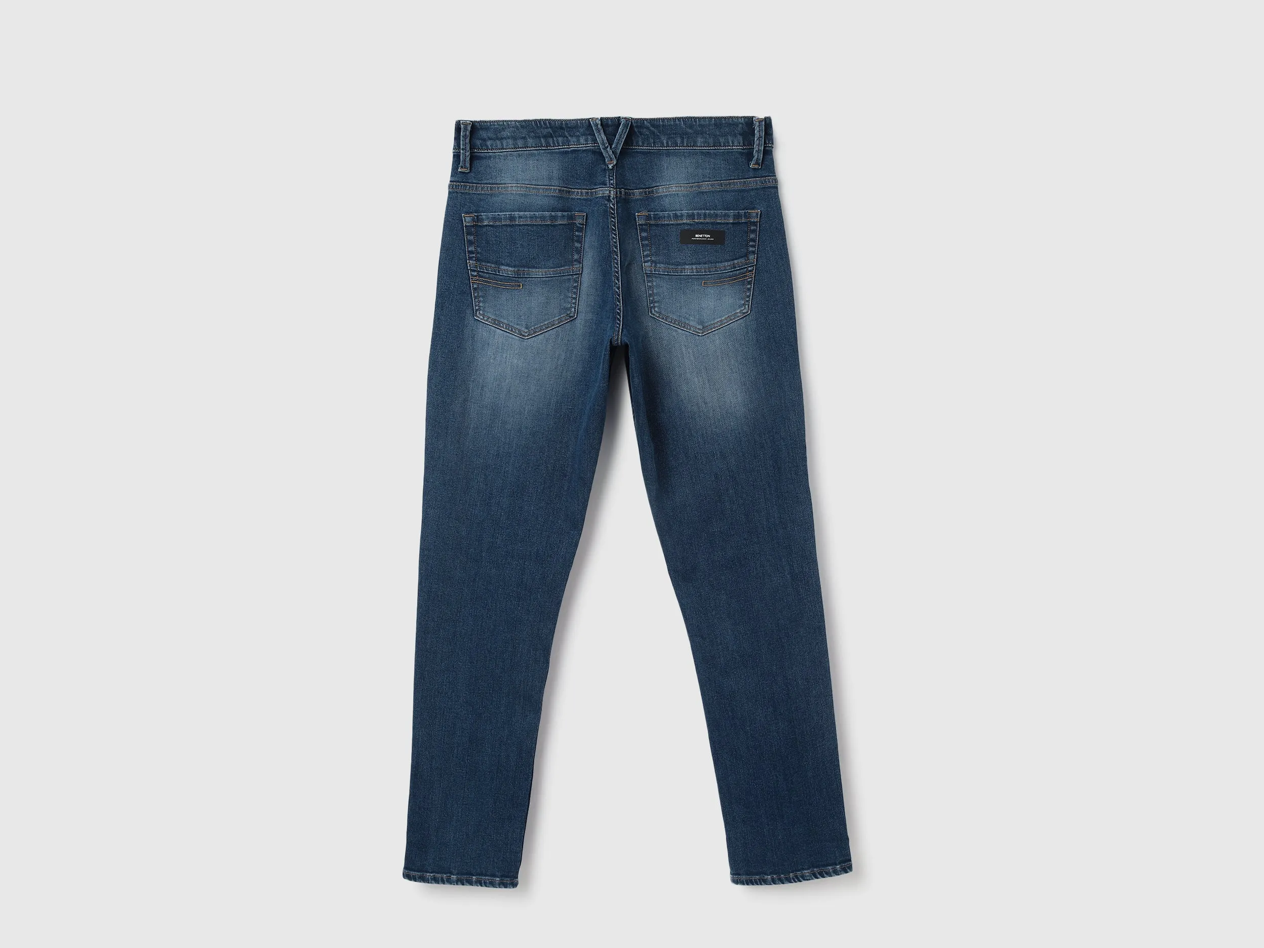 Solid Pattern Slim Fit Jeans