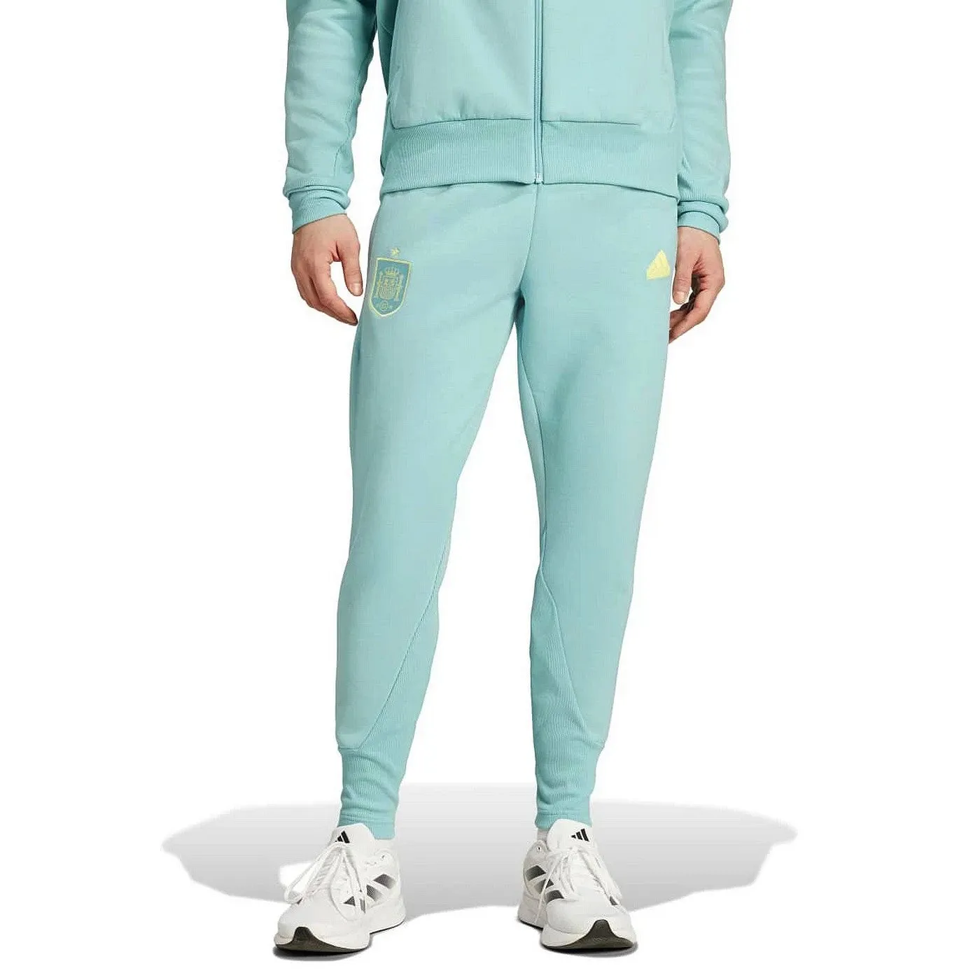 Spain Casual Travel hooded presentation tracksuit 2024/25 - Adidas