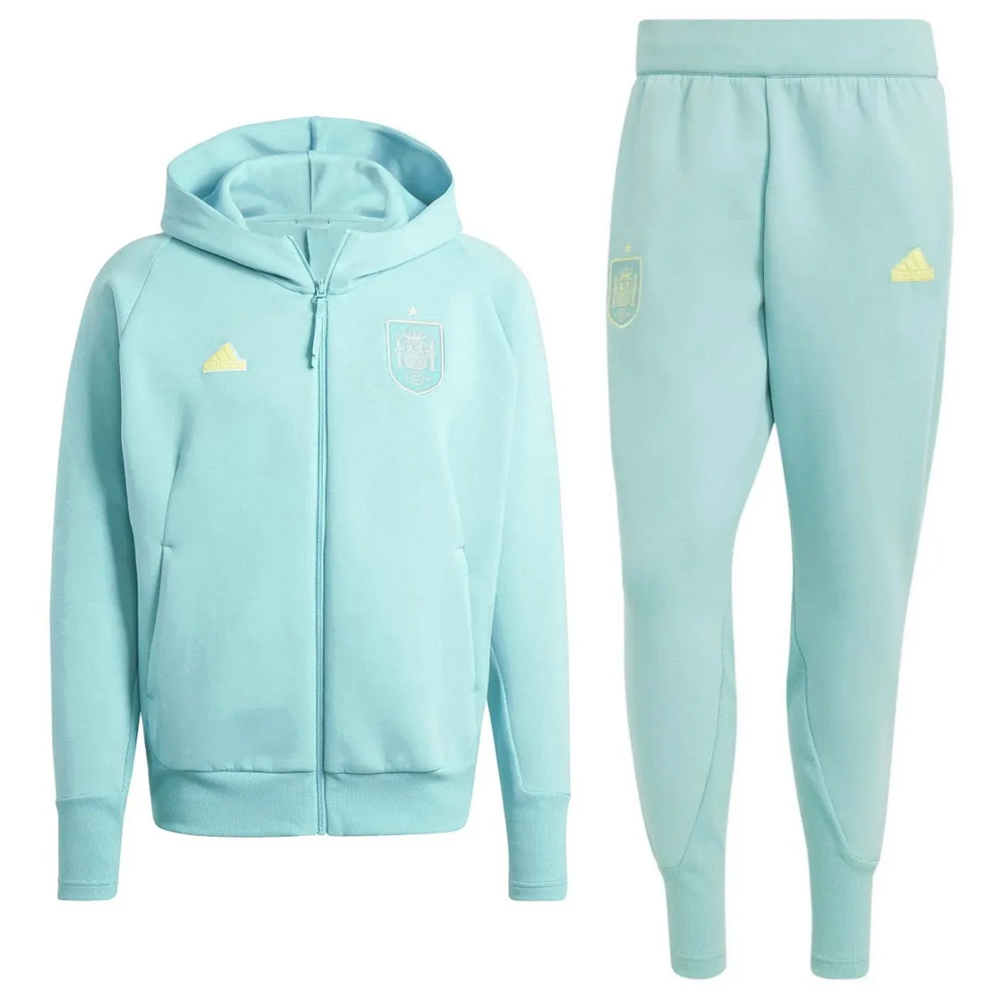 Spain Casual Travel hooded presentation tracksuit 2024/25 - Adidas