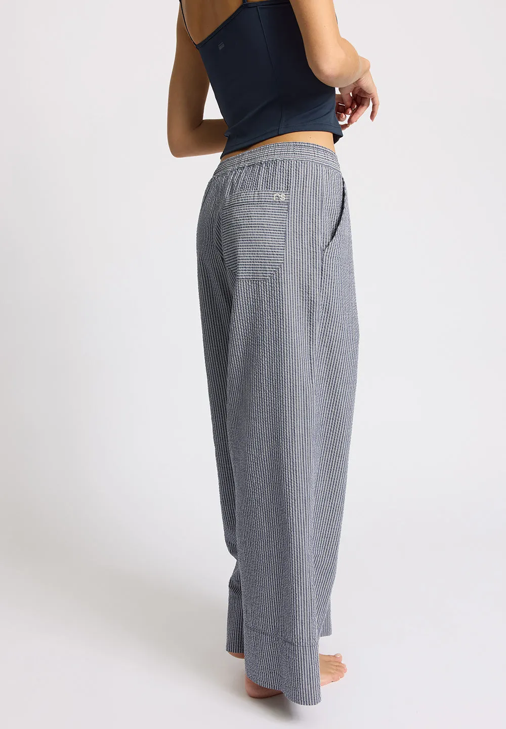 Striped pants PJ - blue stripe