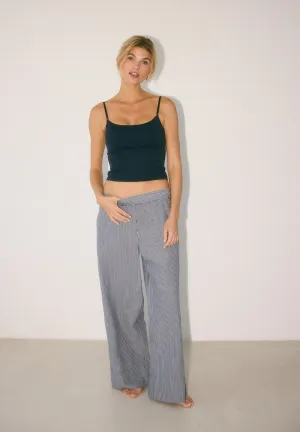 Striped pants PJ - blue stripe