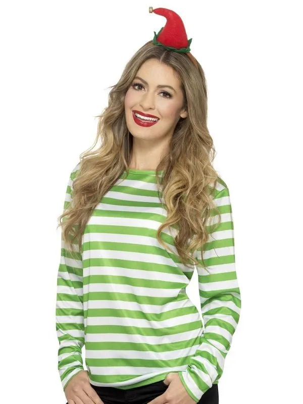 Stripy T Shirt, Green